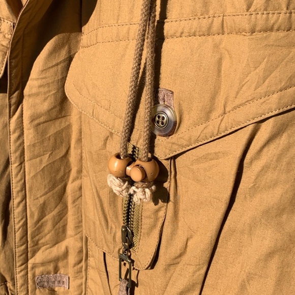 Tri-colour vintage parka or Coat (Medium) - Picture 5 of 5